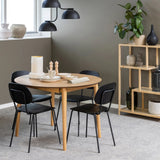 Montreux Round Extending Dining Table in Oak