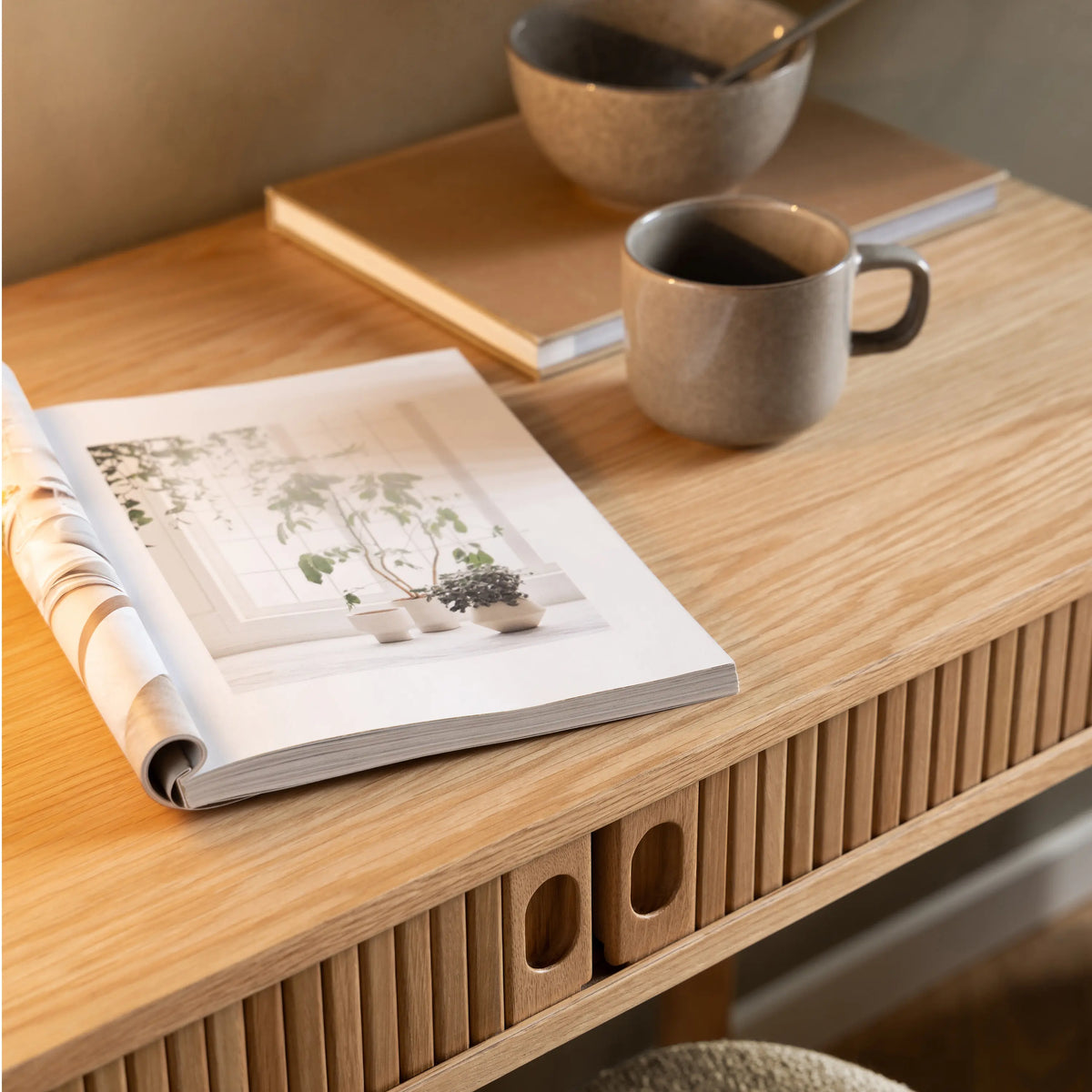 Langley Desk in Oak