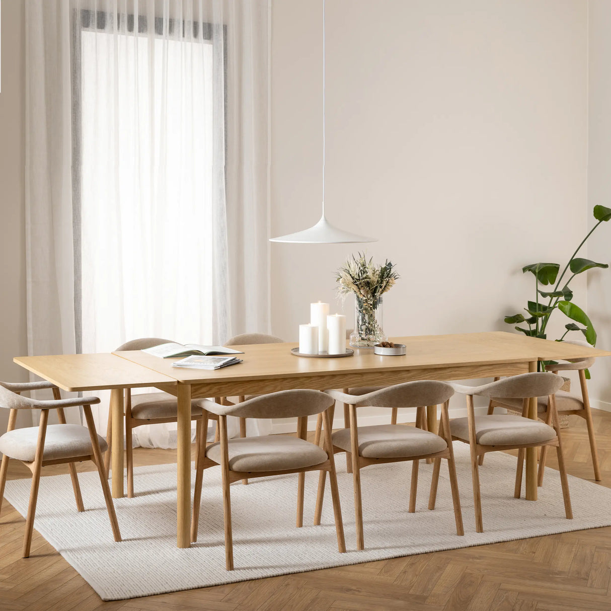 Atlantic Dining Table 200cm in Oak