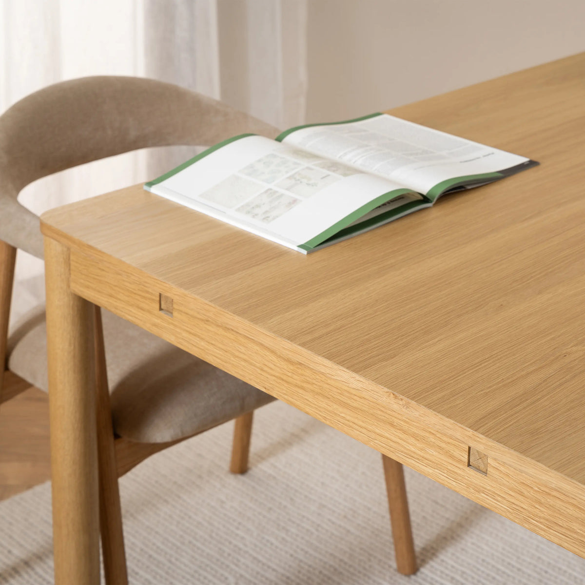 Atlantic Dining Table 200cm in Oak