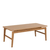Essex Rectangular Coffee Table in Oak
