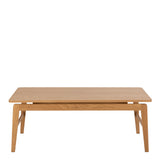 Essex Rectangular Coffee Table in Oak