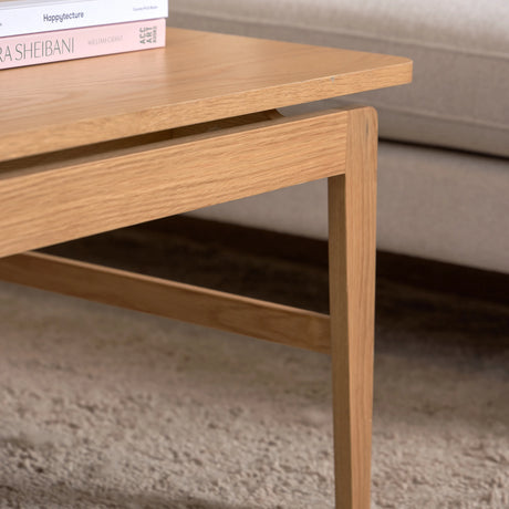 Essex Rectangular Coffee Table in Oak