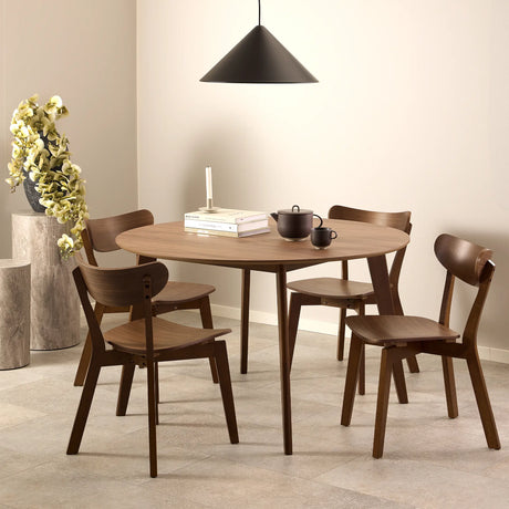 Dice Round Pedestal Set of 2 in Grey Marble and River Rough Paper