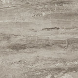 Dice Round Pedestal Set of 2 in Grey Marble and River Rough Paper