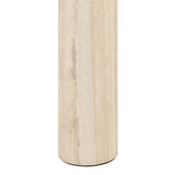 Solano Rectangular Coffee Table in Light Travertine 100x75cm