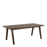 A-Line Rectangular Dining Table in Smoked Oak 200x74.6cm
