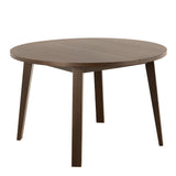 A-Line Round Dining Table Smoked Oak 120x75cm