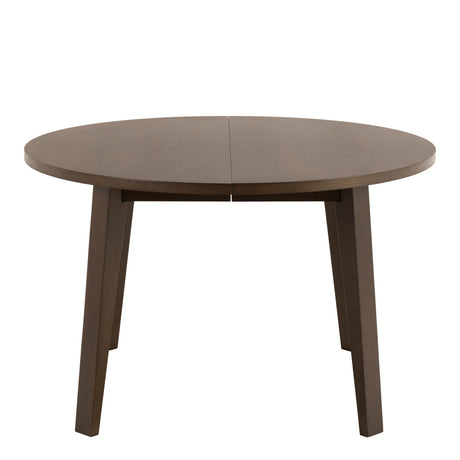 A-Line Round Dining Table Smoked Oak 120x75cm
