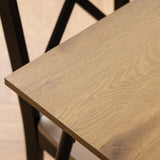 Peru Rectangular Dining Table in Wild Oak 120x75cm