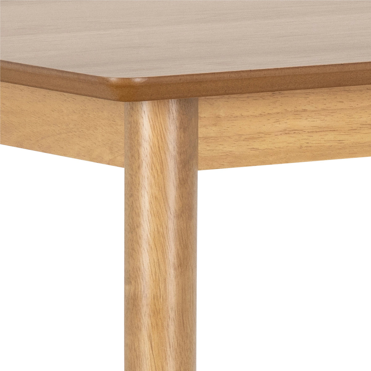 Barlow Bar Table in Matt Oak Includes 2 Barlow Bar Stool Without Back in Matt Oak