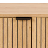 Jaipur TV Unit With 3 Doors 176cm Wide in Oak