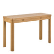 Southampton Extendable Rectangular dining table in Matt Oak 45-90cm