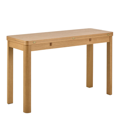 Southampton Extendable Rectangular dining table in Matt Oak 45-90cm