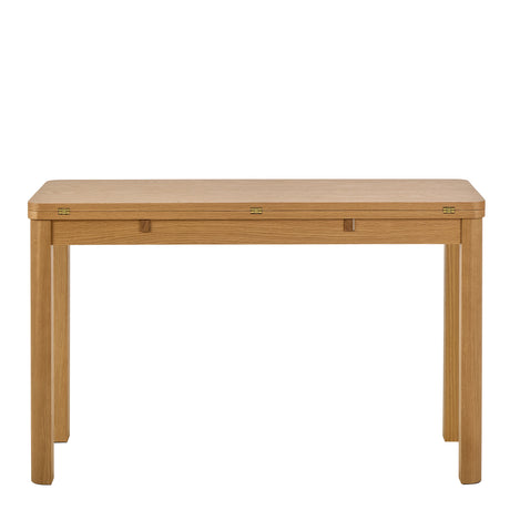 Southampton Extendable Rectangular dining table in Matt Oak 45-90cm