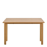 Southampton Extendable Rectangular dining table in Matt Oak 45-90cm