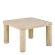 Solano Square Coffee Table in Light Travertine 60x60cm