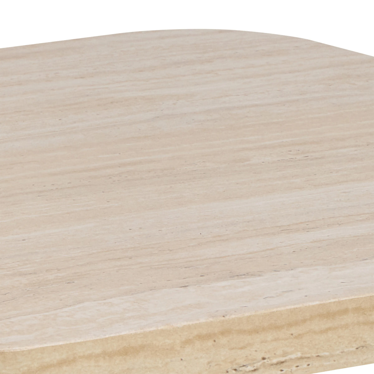 Solano Square Coffee Table in Light Travertine 60x60cm
