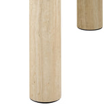 Solano Square Coffee Table in Light Travertine 60x60cm