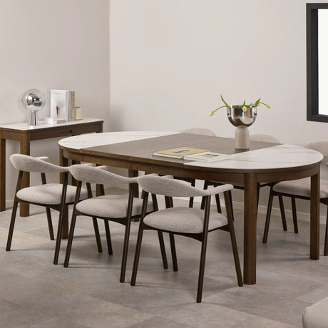 Southampton Extension Leaf in Smoked Oak Veneer Set of 2