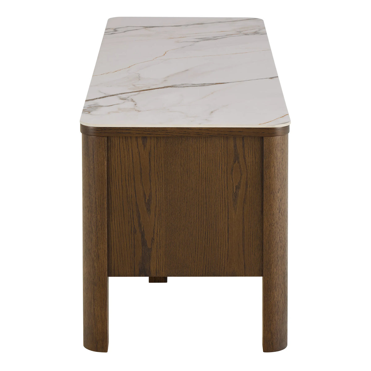 Southampton TV Unit 2 Doors 1 Shelf in Ceramic Cream