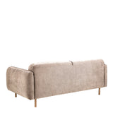 Westham 2.5 + 3 Seater Sofa Set in Fay Beige Fabric