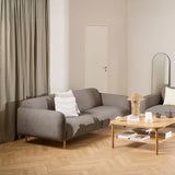 Westham 2 + 3 Seater Sofa Set and Fay Dusty Brown Fabric