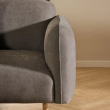 Westham Set of 2 x 3 Seater Sofas in Fay Dusty Brown Fabric