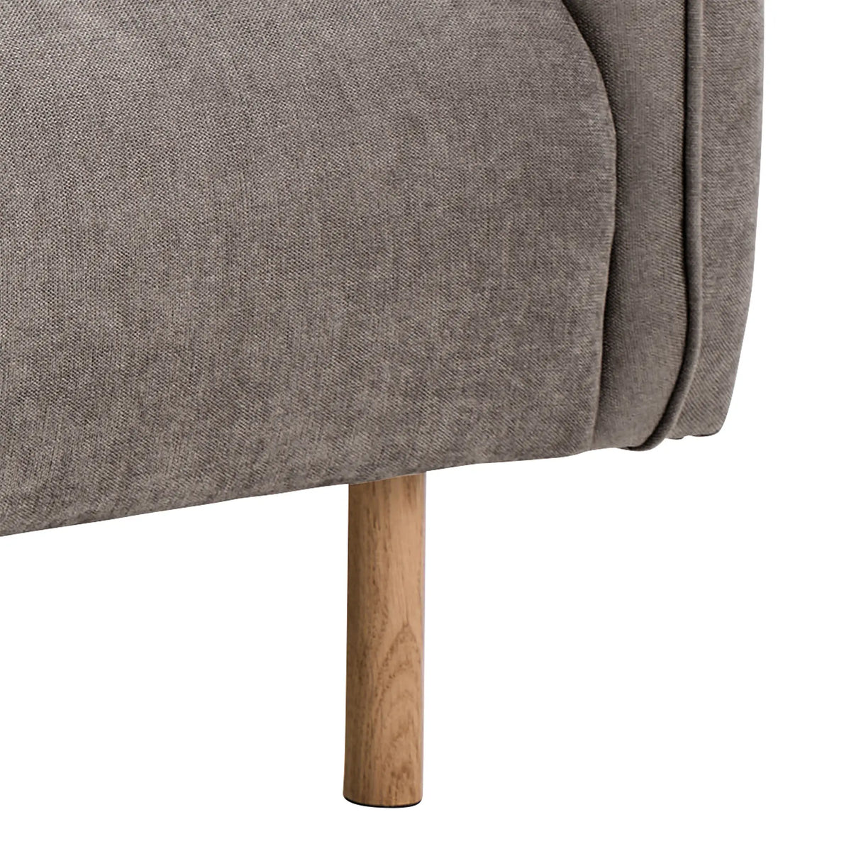 Westham Set of 2 x 2.5 Seater Sofas in Fay Dusty Brown Fabric