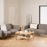Westham Set of 2 x 2.5 Seater Sofas in Fay Dusty Brown Fabric