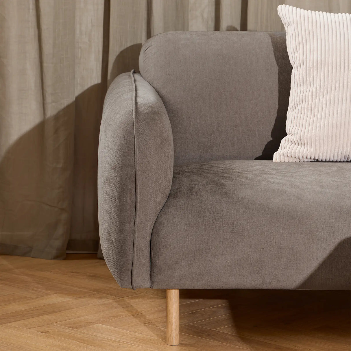 Westham 2 + 3 Seater Sofa Set and Fay Dusty Brown Fabric