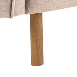 Westham 2.5 + 3 Seater Sofa Set in Fay Beige Fabric