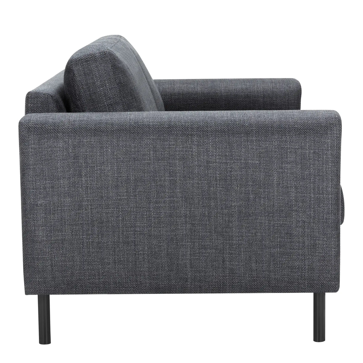 Omaha 2 + 3 Seater Sofa set in Basel Dark Grey Fabric