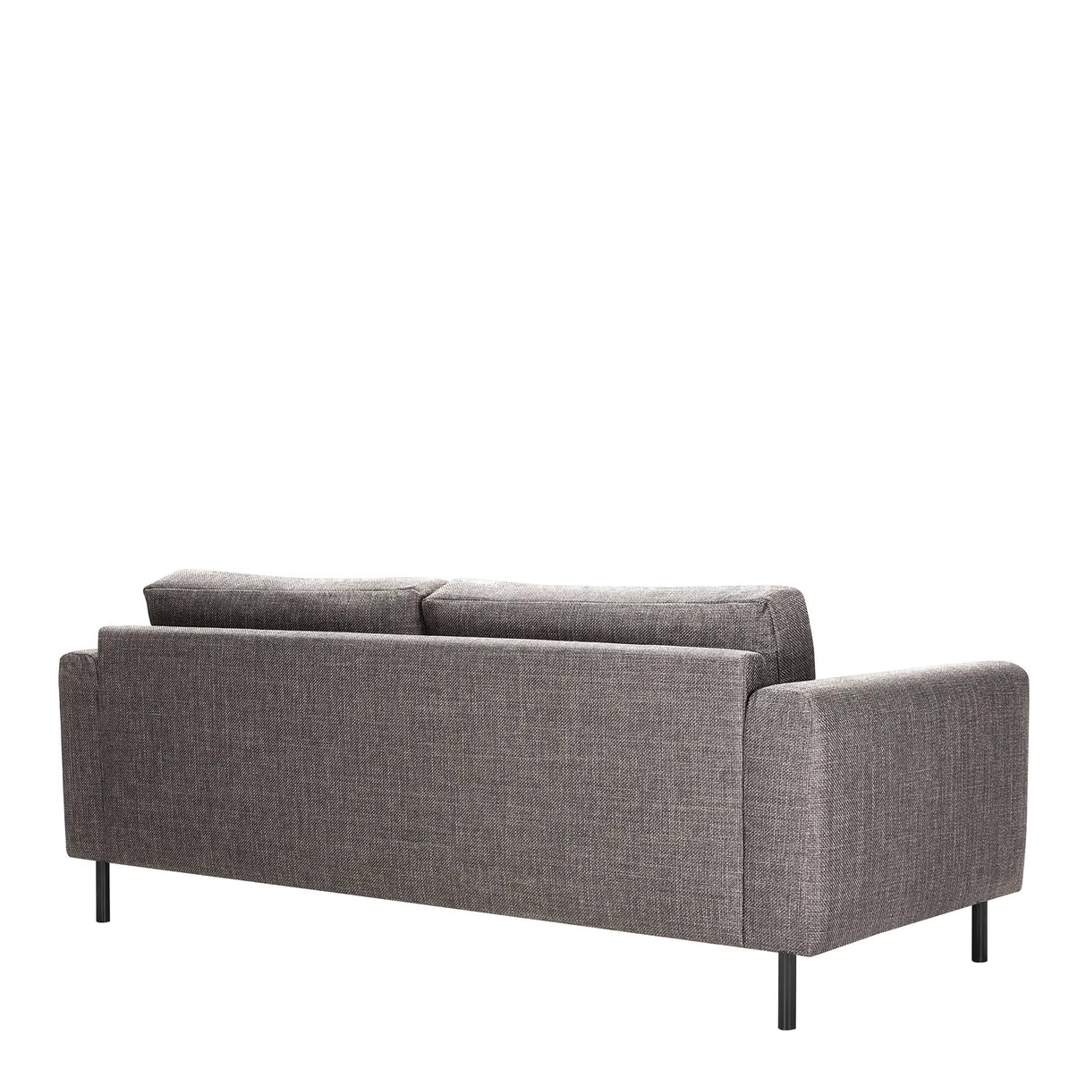 Omaha 2 + 3 Seater Sofa set in Basel Light Grey Brown Fabric