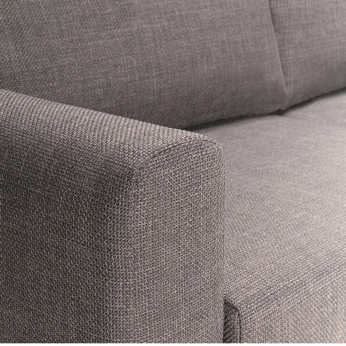 Omaha 2 + 3 Seater Sofa set in Basel Light Grey Brown Fabric