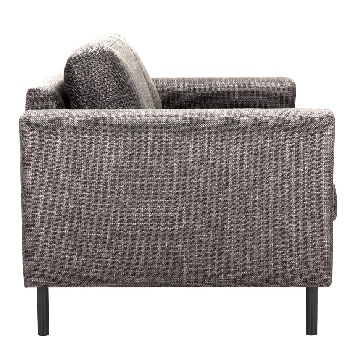 Omaha 2 + 3 Seater Sofa set in Basel Light Grey Brown Fabric