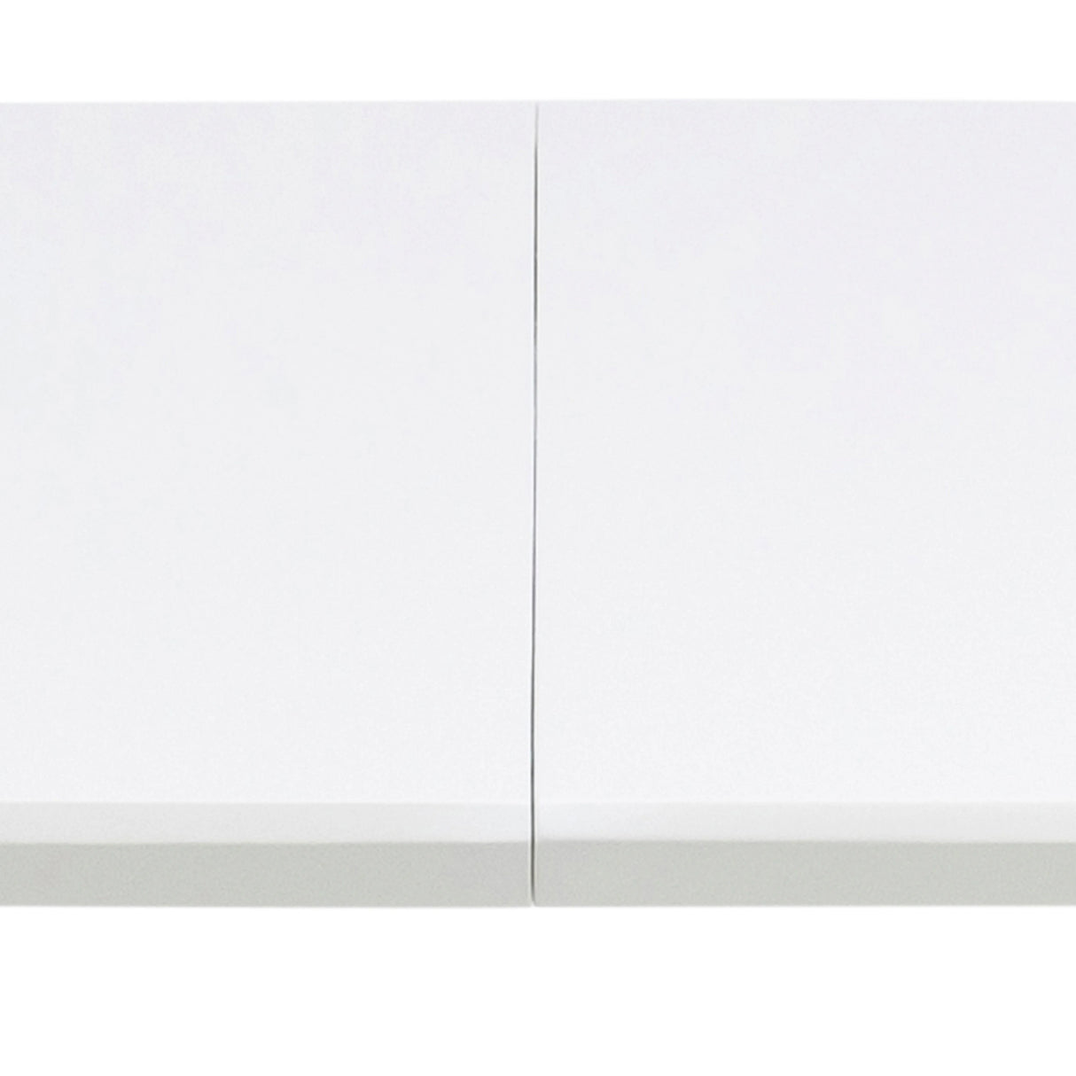 Belina Oval Dining Table in White and Oak