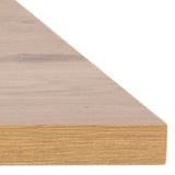 Cenny Dining Table in Oak & Black 160x75cm