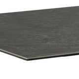 Heaven Dining Table with Ceramic Black Top 200x75.5cm