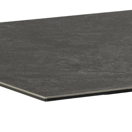 Heaven Dining Table with Ceramic Black Top 200x75.5cm