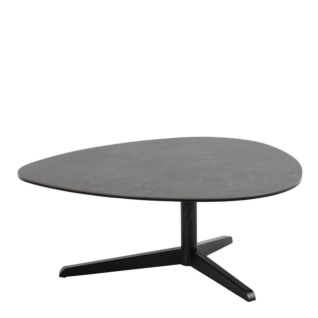 Barnsley Black Ceramic Coffee Table 84x77x34 cm