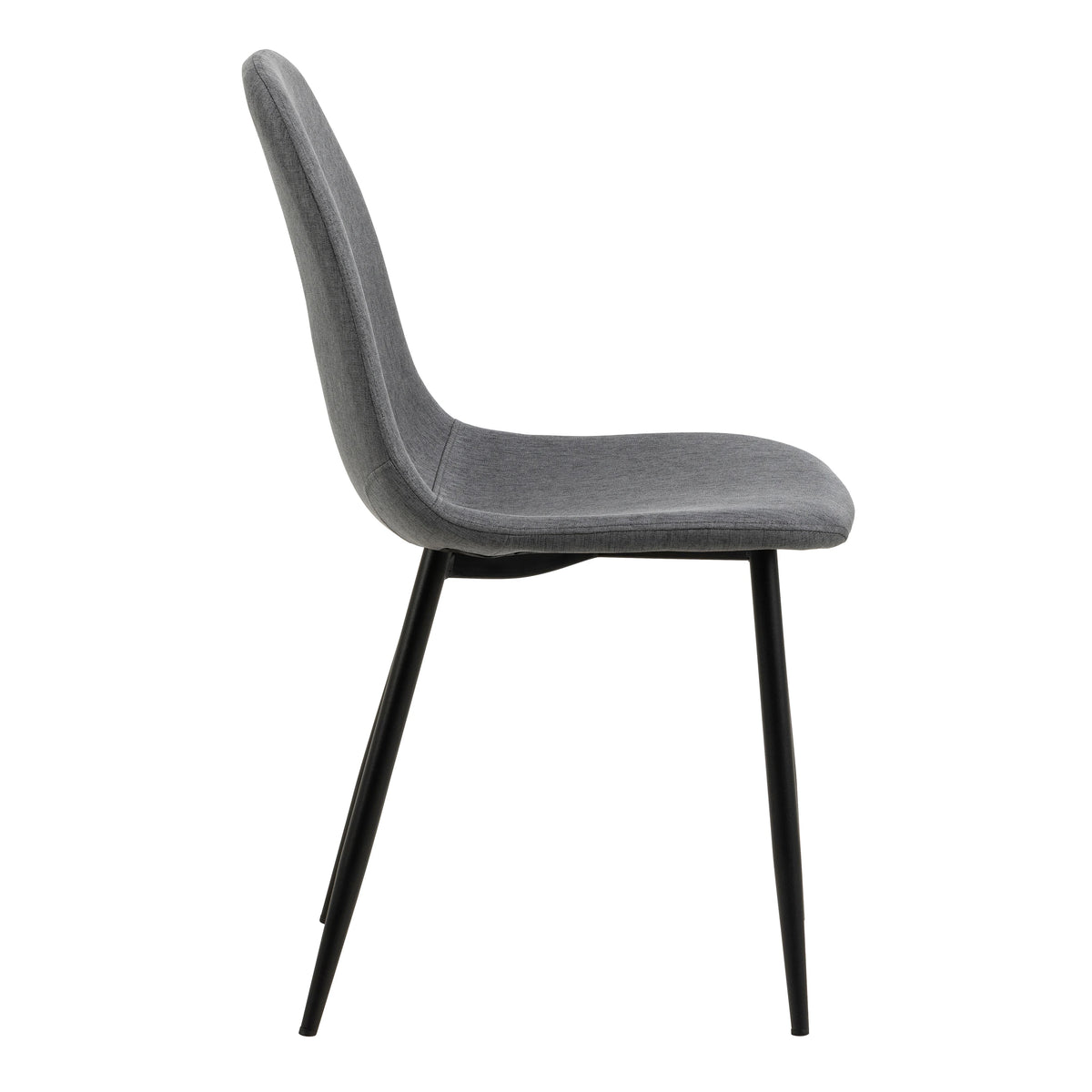 Malta Ceramic Round Dining Table in Black 90x75cm includes 4 Celia Dining Chairs in Light Grey