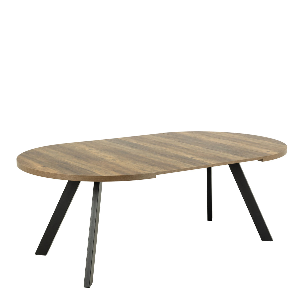 Zalida Round Dining Table with Extension in Oak
