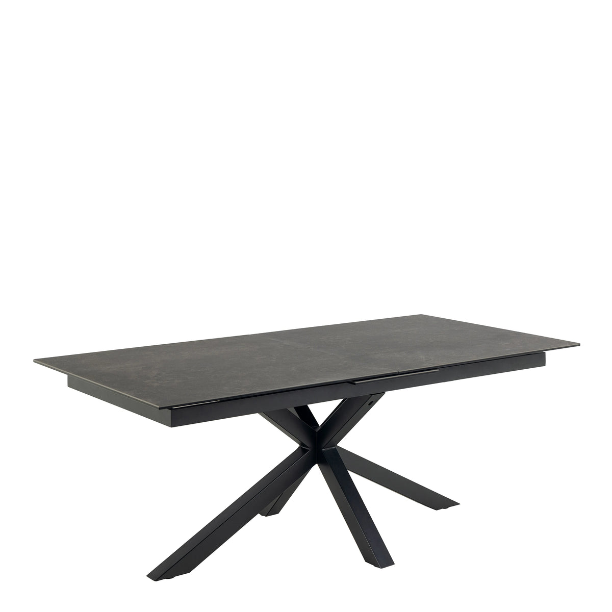 Heaven Extendable Dining Table with Ceramic Black Top 200240cm
