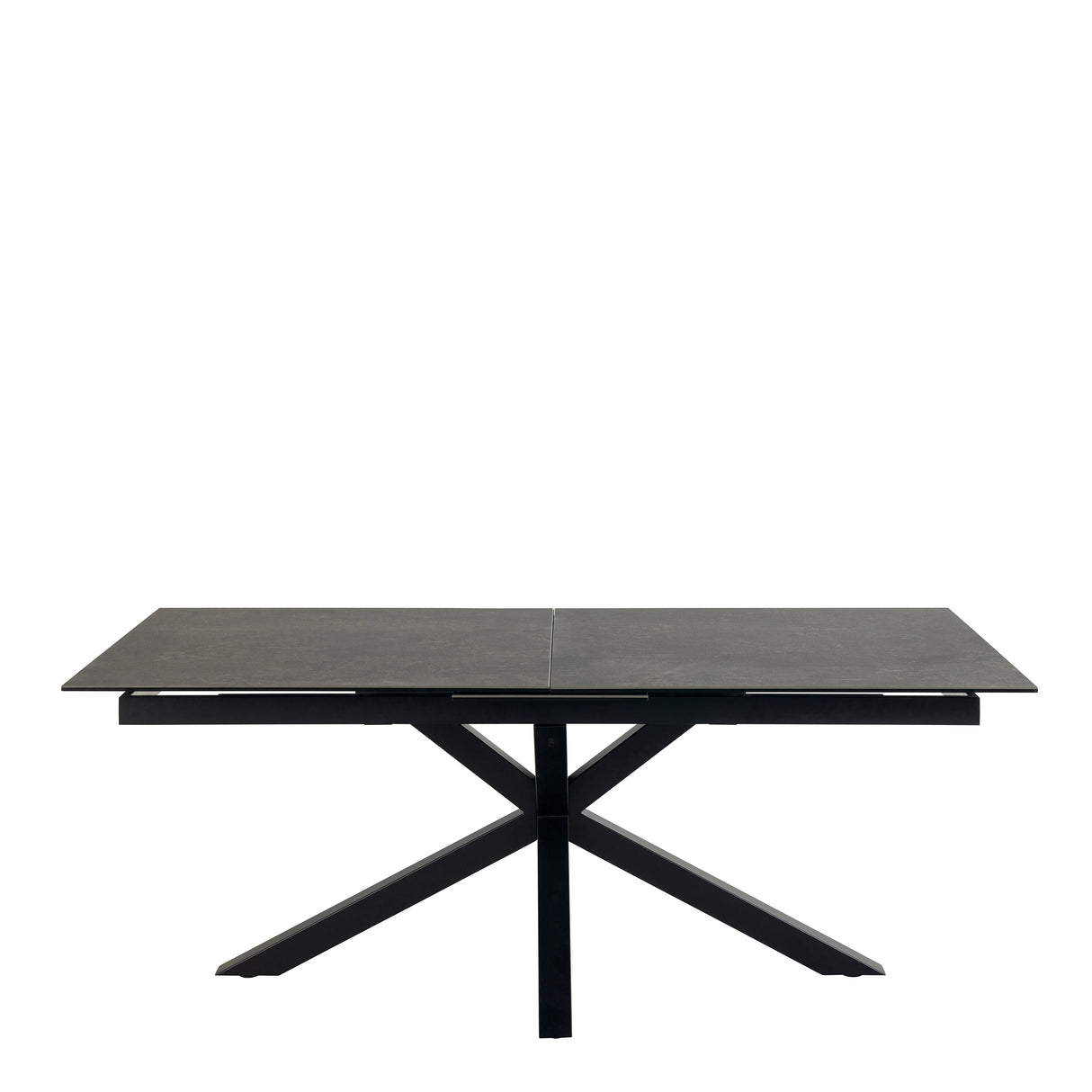 Heaven Extendable Dining Table with Ceramic Black Top 200240cm