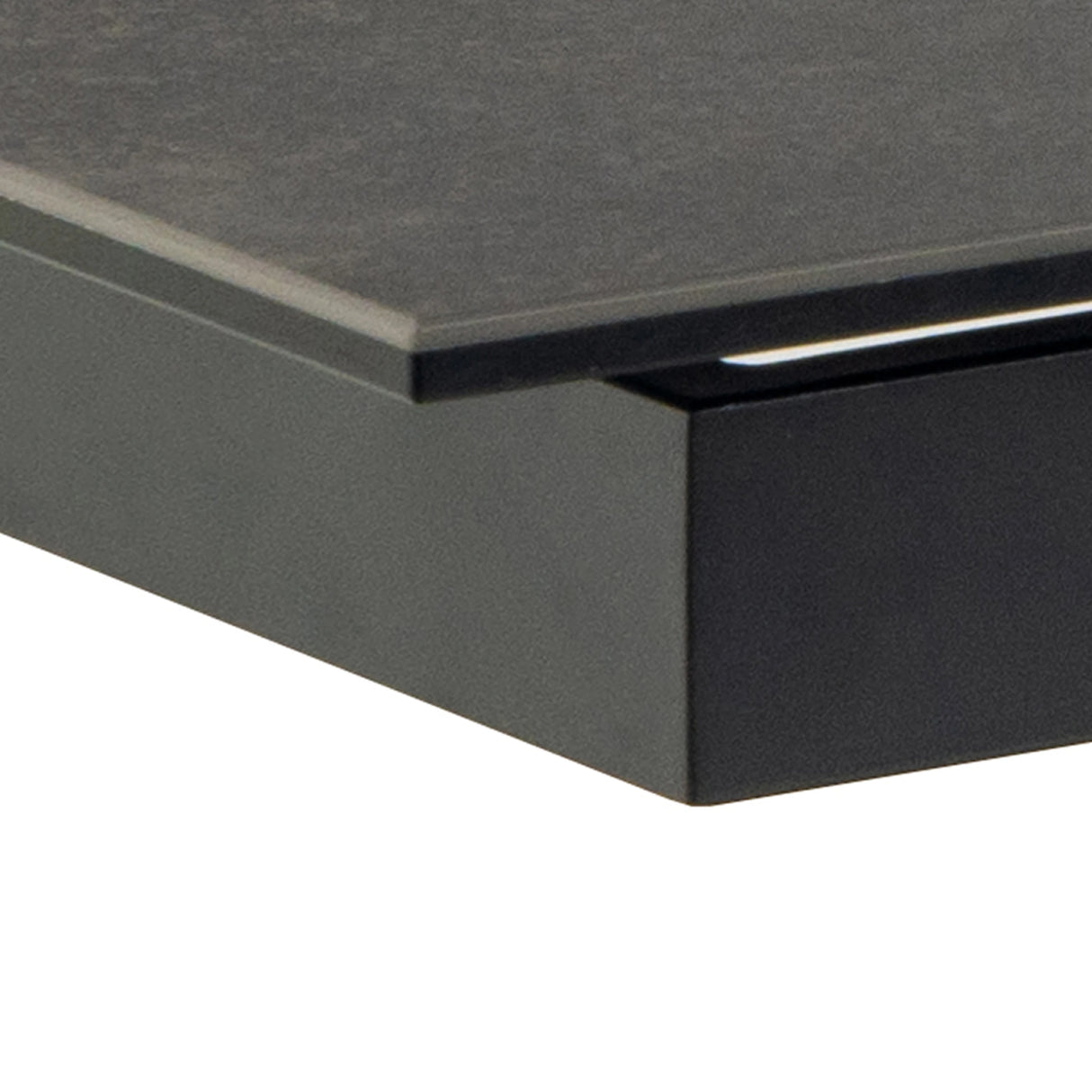 Heaven Extendable Dining Table with Ceramic Black Top 200240cm