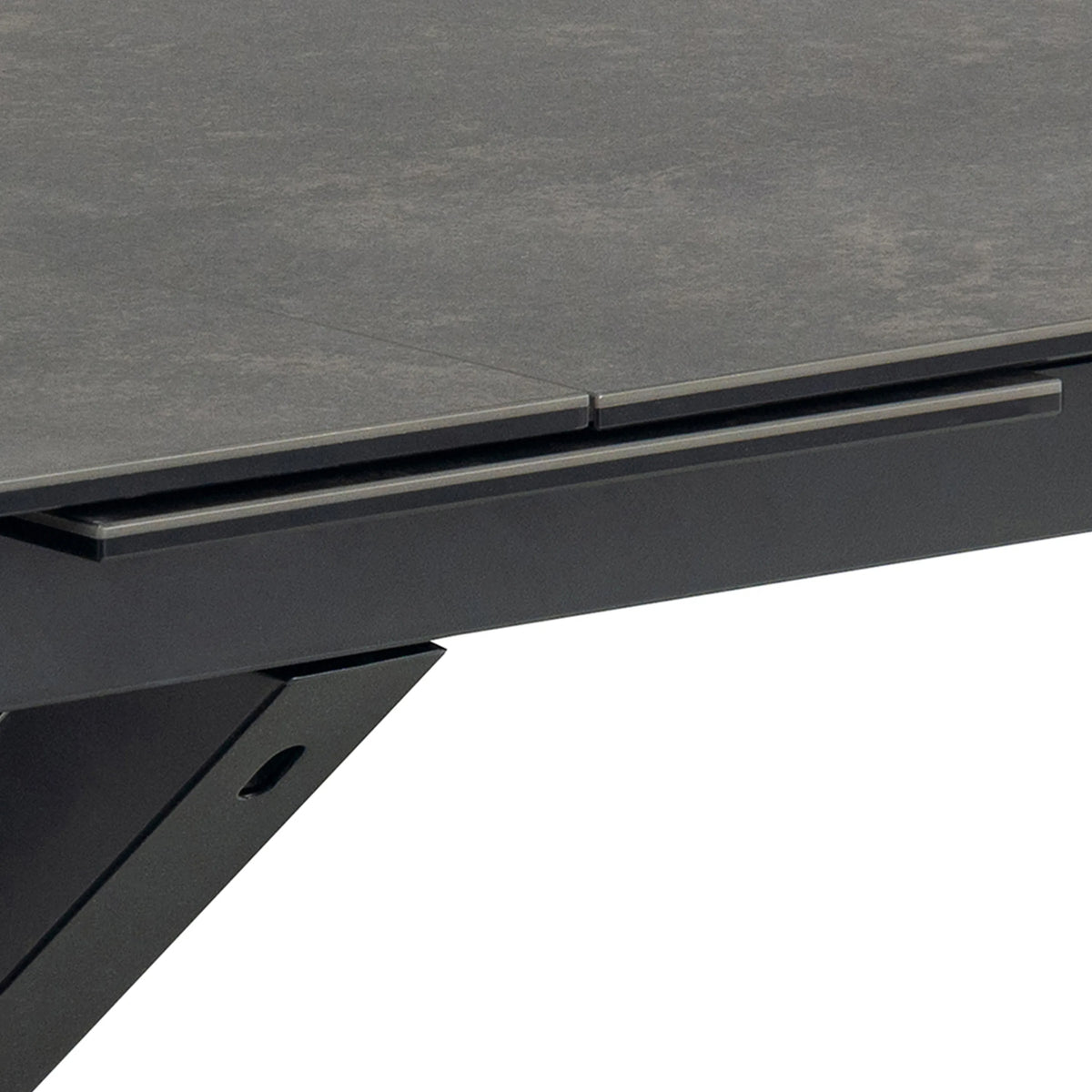 Heaven Extendable Dining Table with Ceramic Black Top 200240cm