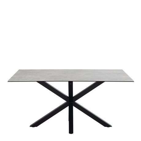 Heaven Dining Table in Ceramic Grey 160x75.5cm