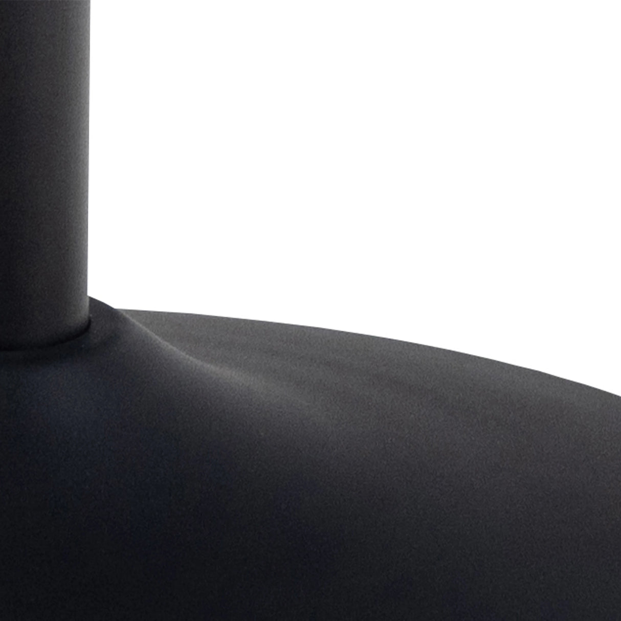 Malta Ceramic Round Bar Table in Black