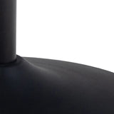 Malta Ceramic Round Bar Table in Black